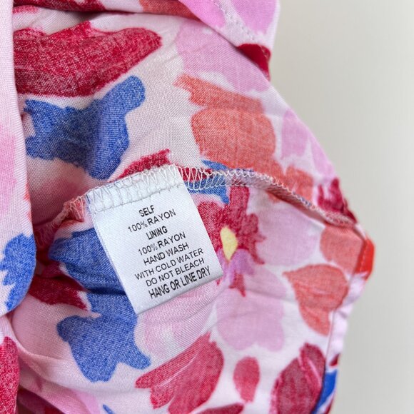 NWT Vestique Pink Floral Printed Wild Meadows Tank Top - Picture 4 of 6